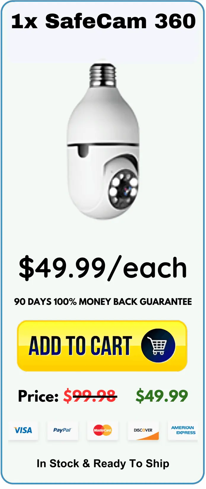 SafeCam 360 price 